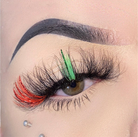 Santa Baby Glitter Lash