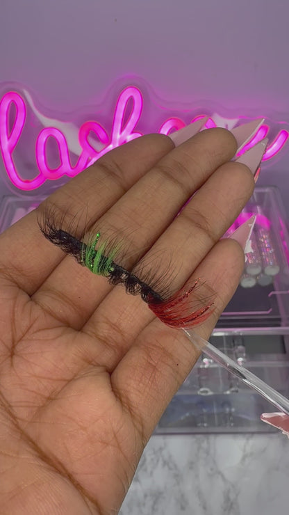 Santa Baby Glitter Lash